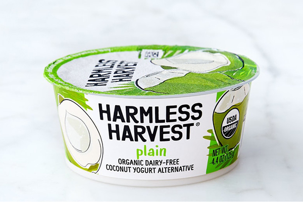 Free Harmless Harvest Yogurt